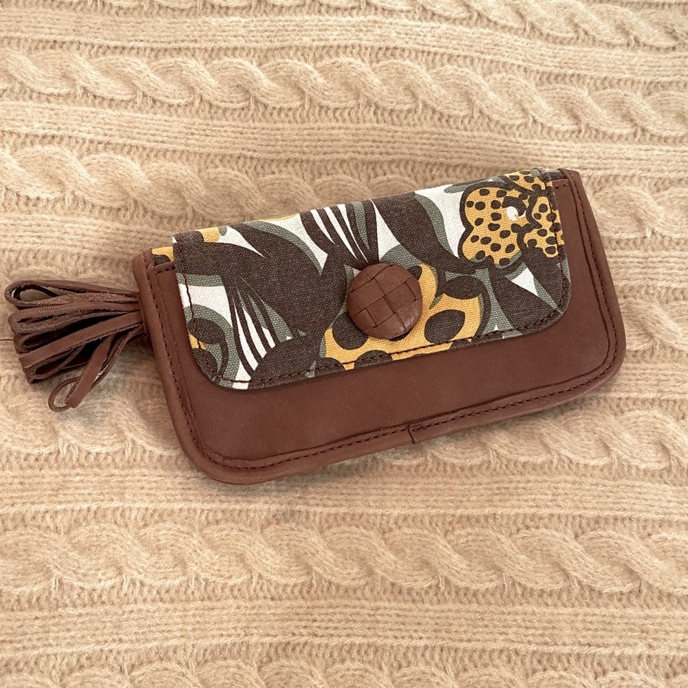 Anthropology printed wallet